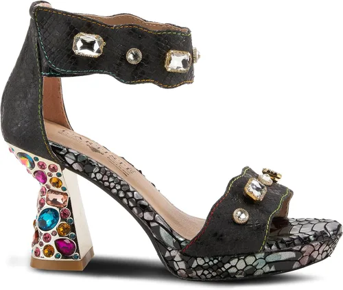 Vista 5 de Spring Step L'Artiste Jewell - Sandalias con correa de cristales y joyas para mujer