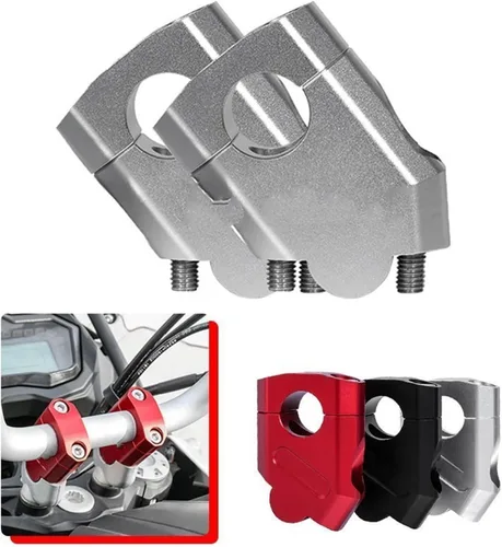 Vista 3 de Handlebar Riser Bar for Benelli for TRK 502 for BJ500 for TRK520X for Leoncino 500 2020 2021 Handlebar Heightening Riser Bar Clamp Mount Motorcycle