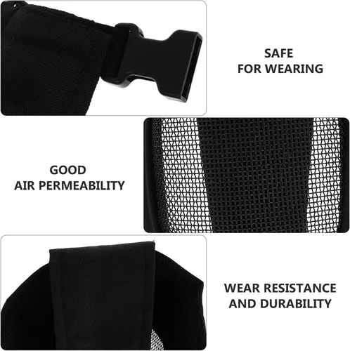 Vista 4 de Casco de esgrima Epee Fencing Face Guard + Ear Black