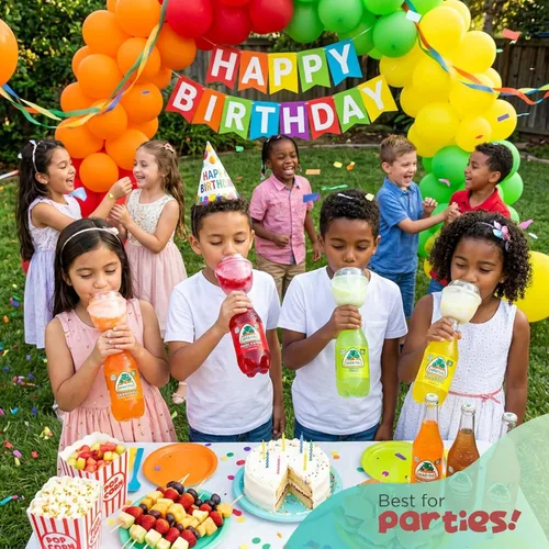 Vista 8 de Fizz Vaso flotante para helados para botellas de refrescos, taza de postre portátil a prueba de fugas para fiestas de verano y barbacoas, se adapta