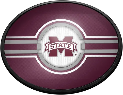 Vista 186 de The Fan-Brand NCAA Alabama Crimson Tide: Letrero de pared ovalado con luz – Decoración de fútbol, baloncesto, béisbol y deportes universitarios
