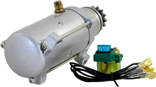Vista 2 de RAREELECTRICAL Nuevo motor de arranque compatible con solenoide 82-83 Honda Goldwing Gl1100a 31200-463-405