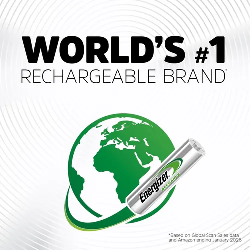 Vista 6 de Energizer Recarga pilas AA recargables universales (paquete de 16), baterías recargables dobles A