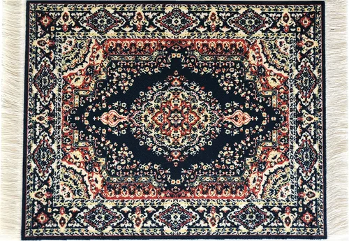 Vista 2 de Juego de 4 alfombras de área para casa de muñecas, accesorios de alfombra en miniatura para casas de muñecas, decoración rectangular de suelo de 6 x