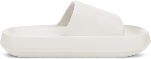 Vista 4 de welltree Sandalias antideslizantes para mujeres y hombres, sandalias antideslizantes para baño y ducha, suela gruesa suave para interiores