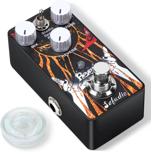 Vista 3 de Pedal de efectos ABY, conmutador AB de selector de línea de caja, Mini pedal de efecto de guitarra eléctrica, True Bypass (ABY)