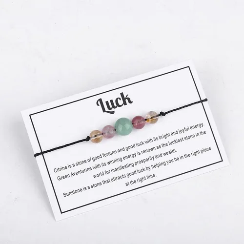 Vista 3 de Caiyao Pulsera de cristal curativo para mujeres y hombres, pulsera de cuentas de cristal curativo con ojo de tigre, amatista de 7 chakras, pulsera