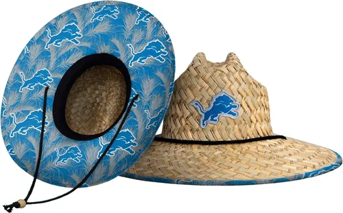 Vista 97 de FOCO - Sombrero de paja con logotipo de equipo universitario de NCAA y estampado floral para hombre