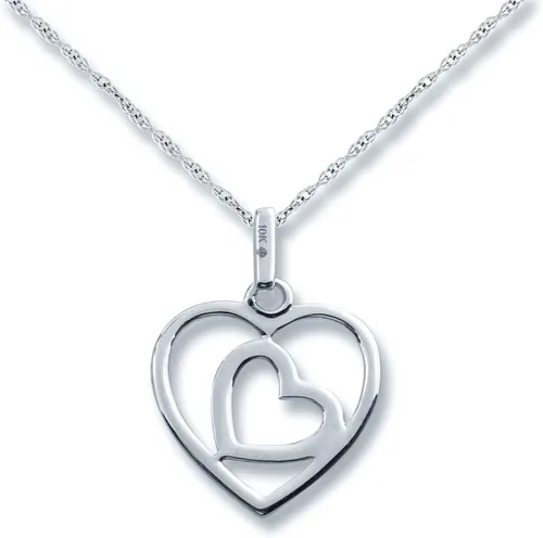 Vista 4 de ALESSANDRA BETTINI Colgante de corazón de diamante blanco y negro de corte redondo de 0.20 quilates con cadena, colgante de corazón Dabule, collares