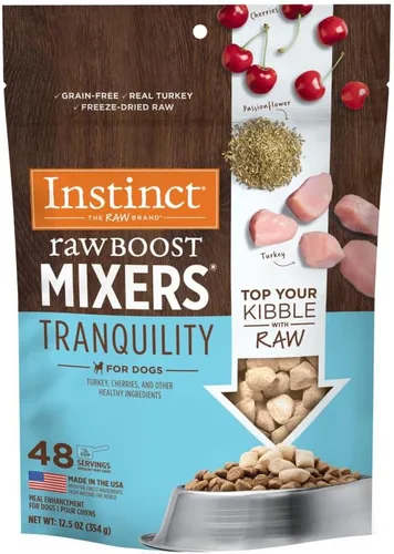 Vista 19 de Instinct Raw Boost Mixers, Topper de comida para perro liofilizada, receta sin granos - Carne natural 100%, bolsa de 6 oz