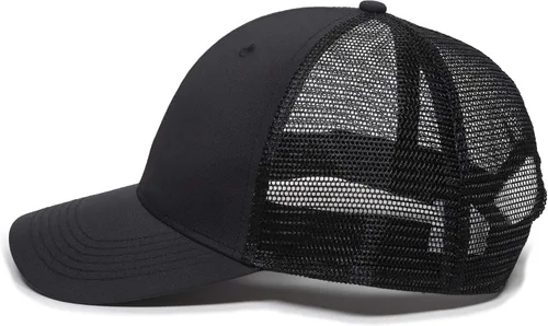 Vista 4 de Gorra de camionero oficial Dodge RAM - parte trasera de malla, gorra de béisbol para hombres, talla única, negra