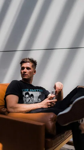 Vista 4 de The Smiths Classic Rock Band - Camiseta para hombre