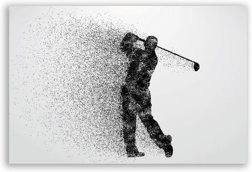 Vista 9 de Summit Designs Impresiones artísticas de pared de golf, juego de 4 fotos (8 x 10 pulgadas) sin marco, cueva de hombre, oficina, dormitorio, sótano