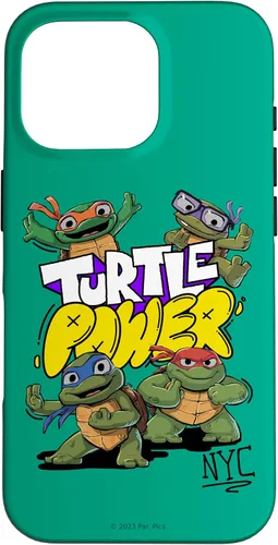 Vista 20 de Teenage Mutant Ninja Turtles: Mutant Mayhem - Funda con diseño de tortuga para iPhone 17