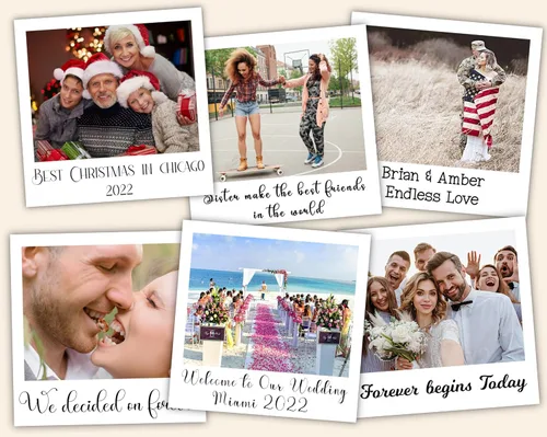 Vista 6 de Imán premium – Taquilla de nevera con foto personalizada – Regalos de fotos magnéticas personalizadas, guarda tus mejores fotos (2.5 pulgadas)