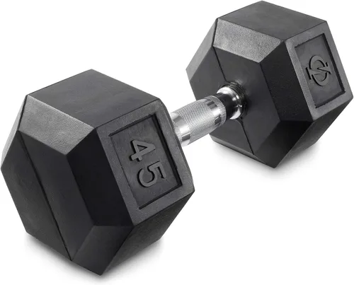 Vista 9 de Philosophy Gym Pesas de mano con mancuernas hexagonales recubiertas de goma
