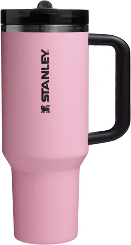 Vista 20 de STANLEY Quencher ProTour - Vaso con pajilla, 30 onzas, color blanco y azul Equipo Blanco Azul Oscuro