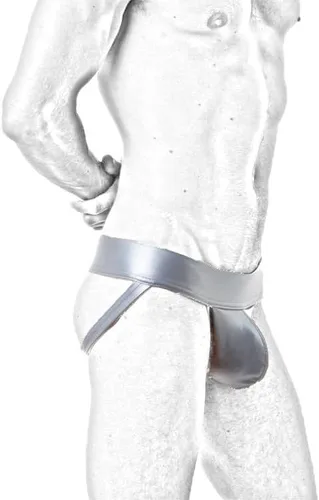 Vista 5 de Ctreela Arnés de cuerpo para hombre, ropa interior sexy de jaula para el cuerpo, bolsa grande, tanga con alarde de trasero, tangas para sexo