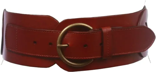 Vista 12 de Beltiscool Cinturón de cuero de grano completo para mujer, 3" (75 mm) de ancho con cinta de disco redondo y cinta de piel de vaca trenzada Negro