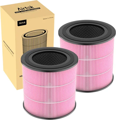 Vista 8 de AIRTOK Filtros de repuesto para purificador de aire AP0601, filtro HEPA de alta eficiencia 4 en 1 (paquete de 2)