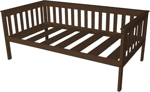 Vista 12 de Pine Twin Mission - Sofá cama, color negro
