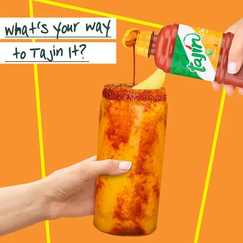 Vista 6 de Salsa picante de chamoy frutal Tajin 15.38 oz (paquete de 2)