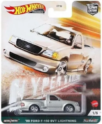 Vista 4 de Hot Wheels Car Culture Hyper Haulers Trucks Colección completa de 5 vehículos a escala 1:64 Premium