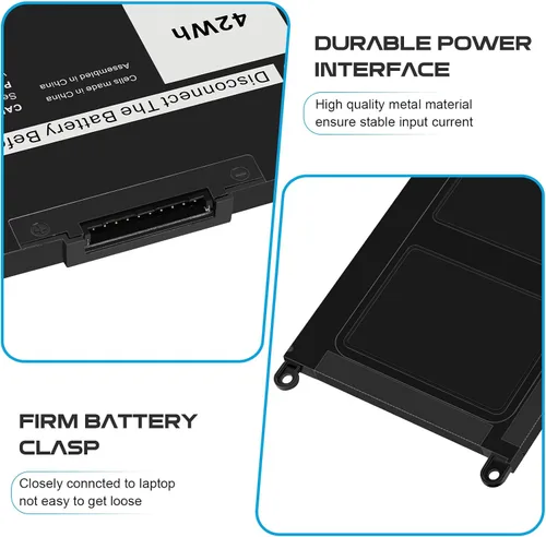 Vista 4 de Fancy Buying JPFMR DN33X RDNP5 65N6H - Batería de repuesto para laptop Dell Chromebook 3100 3400 2 en 1 5488 5493 5593 P90F Series Notebook 0JPFMR