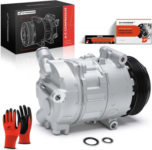 Vista 10 de A-Premium Compresor de aire acondicionado de CA con embrague compatible con Jeep Cherokee 2.4L 2014-2022, Chrysler 200 2.4L 2015-2017