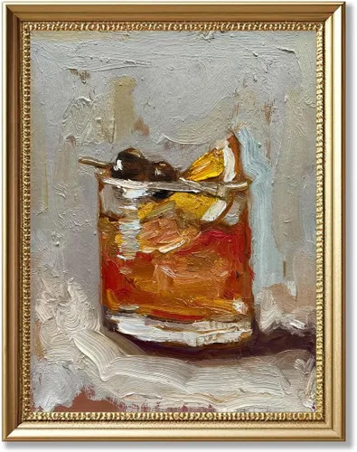 Vista 14 de Divertido arte de pared de cocina Servers In A Restaurant Poster Food Drinks Print Painting Vintage Pintura al óleo Impresiones Estéticas Retro