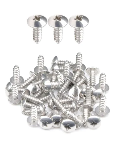 Vista 11 de 50 tornillos de madera Phillips #8 x 1/2 pulgada con revestimiento de óxido negro por IMSCREWS