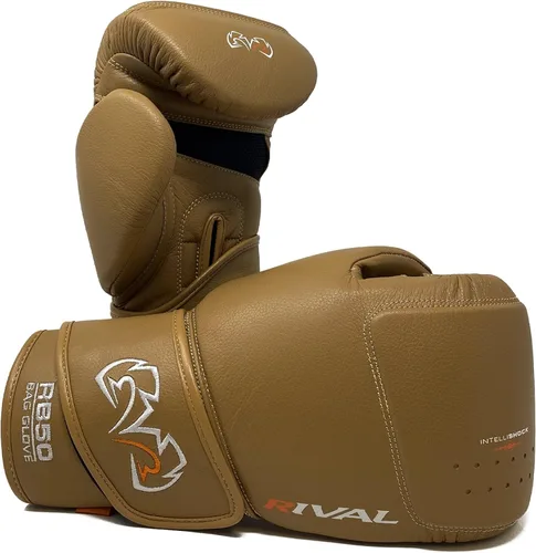 Vista 7 de RIVAL Boxing RB50 Intelli-Shock Guantes Compactos para Saco de Boxeo, Cierre de Velcro - Forro Interior Suave, Acolchado de Espuma Multicapa