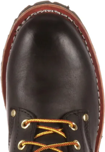 Vista 4 de Georgia Boot Botas de trabajo de leñador para hombre Negro