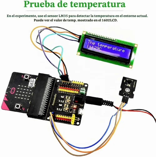 Vista 3 de KEYESTUDIO Kit de inicio de 37 sensores en 1 caja para BBC Micro bit con tutorial (sin placa de microbit), compatible con V1.5, V2, kit de sensores