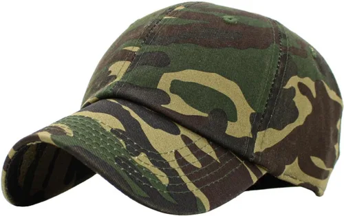 Vista 14 de KBETHOS Gorra de béisbol clásica unisex de algodón ajustable con corona baja - Sombrero liso para papá negro (1 unidad)