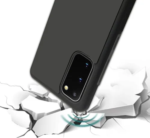 Vista 3 de Omio Funda antigravedad ultra fina con tecnología nano pegajosa mágica, cubierta protectora antigravedad, nano succión, flexible, antideslizante