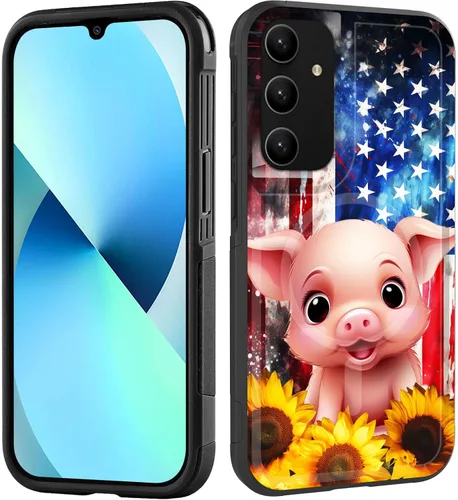 Vista 173 de Funda magnética para Galaxy A16 5G, [compatible con MagSafe] [protección contra caídas de grado militar] Funda resistente a prueba de golpes