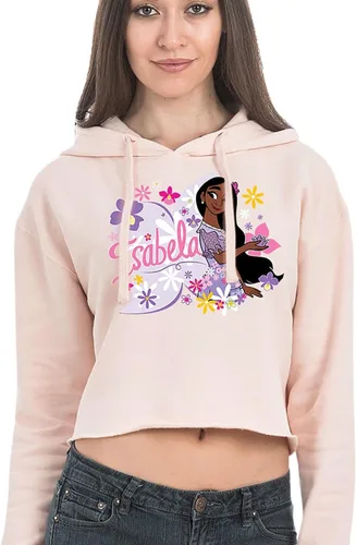 Vista 3 de Disney - Encanto - Isabela - Sudadera con capucha recortada Juniors