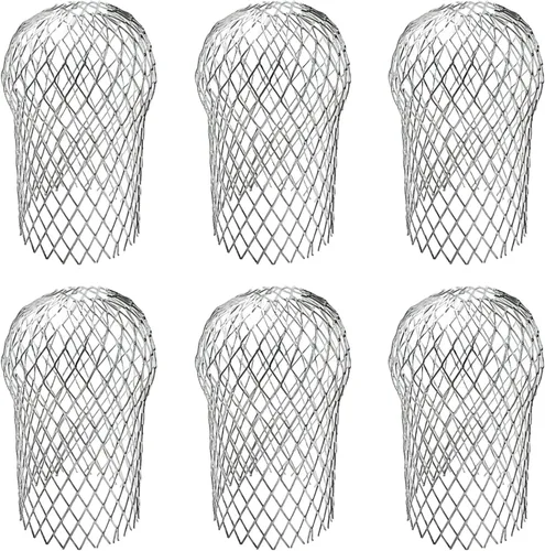 Vista 7 de Sankoly Paquete de 4 Protectores de Canalones Bajantes Filtro Colador de Aluminio Protectores Expandibles de Bajantes de Canalones Protectores