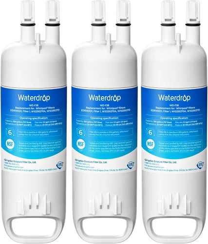 Vista 10 de Waterdrop EDR1RXD1 Reemplazo para filtro Everydrop® 1, W10295370A, EDR1RXD1B, P8RFWB2L, P4RFWB, Kenmore® 46-9081, 46-9930, WD-F38 Filtro de agua