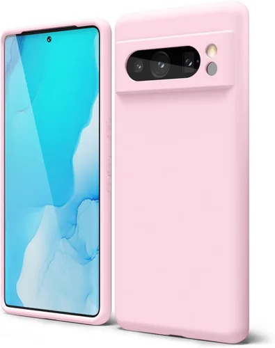 Vista 84 de oakxco para Google Pixel 6A Funda de teléfono de silicona líquida, diseño estético lindo y delgado para mujer y niña, cubierta de gel suave, lisa