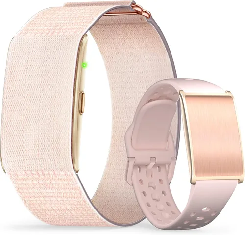 Vista 10 de Pulsera inteligente para hombres y mujeres, rastreadores de actividad y salud con batería de 60 días, frecuencia cardíaca continua 24/7, presión