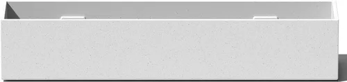 Vista 15 de Veradek Forma Series - Maceta larga de mesa para exteriores Blanco