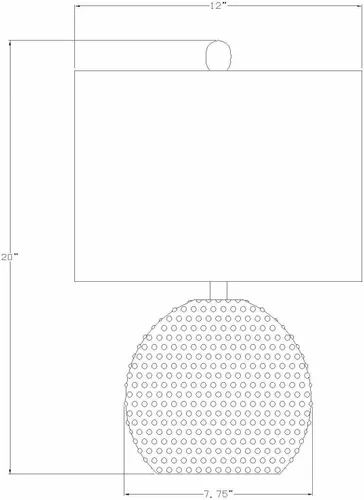 Vista 8 de BoutiqueRugs Manaloal - Lámpara de mesita de noche de cerámica con puntos boho para mesita de noche de dormitorio, iluminación lateral lateral