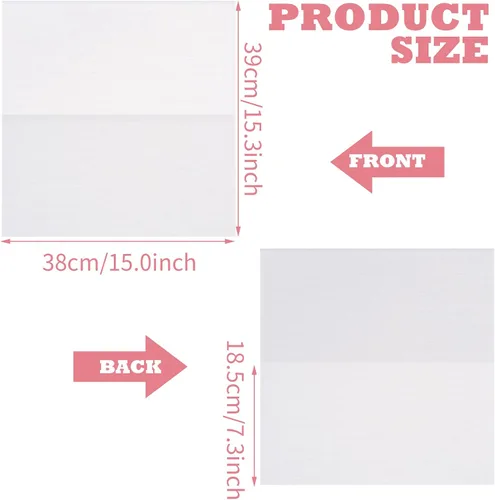 Vista 5 de Tegeme 30 Piezas Protector Facial para Maquillaje Capucha Desechable Máscara Cosmética Desechable para Belleza Maquillaje y Protector de Ropa