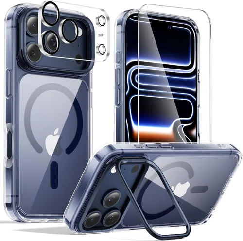 Vista 18 de Tigowos Funda magnética para iPhone 15, resistente a las caídas, sensación de piel mate, a prueba de golpes, ajuste delgado para iPhone 15, negro