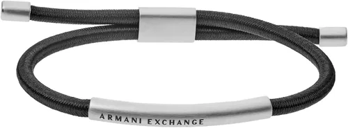 Vista 19 de A X Armani Exchange - Pulsera de cadena de acero inoxidable para hombre