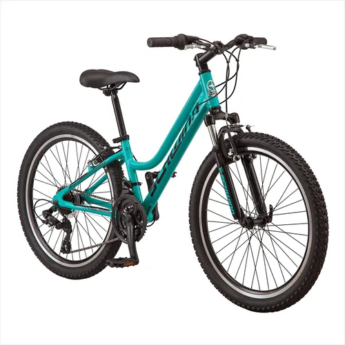 Vista 21 de Schwinn High Timber - Bicicleta de montaña para jóvenes y adultos hombres mujeres niños niñas, ruedas de 24 a 29 pulgadas, 7 o 21 velocidades