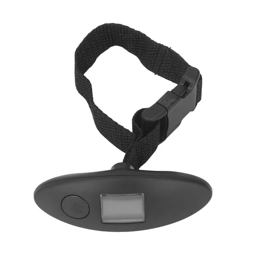 Vista 2 de Báscula de viaje digital, escala de peso de maleta de 88.2 lbs de peso electrónico, portátil, amplio uso con pantalla LCD para pesaje de equipaje