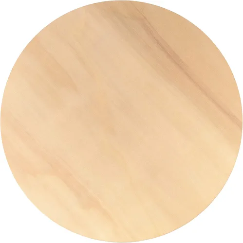 Vista 7 de 20 discos de madera de 12 pulgadas para manualidades, círculo de madera sin terminar, recortes redondos de madera para manualidades, pintura, puerta